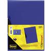 Idena clip cartellina A4 transluzent/blau