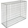 Niederberg Metall Gabbia 100x80x30cm Gabbione per Sassi M5x10 Gabbioni a Rete Cestello Metallico