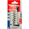 Fischer 570350 Tassello in Nylon FID II Plus-Fissaggio in Pannelli isolanti PSE e PU/Blister da 2 Pezzi, Taille unique