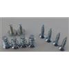 livindo.pro 5 Set di viti set Guide per cassetti a sfera guida telescopica estensione Rotolo 27 X 10 o 17 X 10 mm - Lunghezza: 150, 182, 214, 246, 278, 310, 342, 430, 438, 406, 502 mm, ecc.