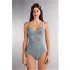 Intimissimi Body Cotone E Pizzo Embrace Simplicity Blu