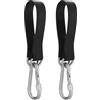SHACHENH Kit di Fissaggio Amaca 2 Pezzi, Cinghie per Amaca e Sedia Sospesa, Ganci di Fissaggio per Albero, Kit di Sospensione con Moschettoni e Anelli a D per Amaca e Altalena, Robusto e Resistente