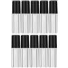 ZJchao 10 pezzi 1.5 ml tubo lucidalabbra, mini tubi lucidalabbra rossetto fai da te contenitore lucidalabbra bottiglie vuote con bacchetta trucco liquido rossetto kit bottiglie