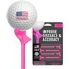 FLIGHTPATH Premium Golf Tees Pink 4 Tees X 3.25" Long