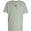 adidas Uomo Climacool One Rep At A Time Training Graphic T-Shirt, Silver Green, XXL