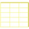 TownStix 525 Pezzi, 80 x 40 mm - Etichette Adesive Bianche, Adesivi Bianchi su cui scrivere