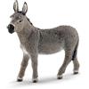 SCHLEICH FARM WORLD | Asino 13772 | figura da fattoria figura di animale realistica e dettagliata | regalo per bambini e bambine | giocattolo fattoria dai 3 anni | 9 x 4 x 10 cm