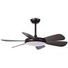 Wonderlamp Ventilatore LED, Nero
