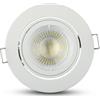 WatioWave GU10 APPLICAZIONE ROTONDO-BLANCO: Illumina il tuo spazio con eleganza. Questa applique bianca dal design rotondo è perfetta per creare ambienti moderni e accoglienti in qualsiasi stanza.