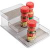 InterDesign iDesign Twillo Portaspezie, Plastica, Argento, 16x26x10 cm