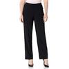 Briggs New York Pantaloni da Donna Senza Lacci (Lunghezza Standard Corta e Alta), Nero, 50