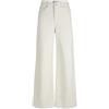 JJXX Jxtokyo Wide HW Jeans C6171 DNM Noos, White Denim/Dettagli: Bianco spento, 28W x 30L Donna