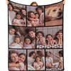 Bemaystar Coperta Personalizzata con Foto - Regali Personalizzati, Doppia Stampa su Entrambi i Lati, Coperta Personalizzata, Plaid Personalizzato con Foto, Regali per Donna, Uomo, Coppia, Mamma, Papà
