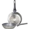 Tognana Deep Moon Set di 2 Padelle da 24 e 28 cm