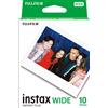 INSTAX WIDE FILM EU 10/PK - Confezione da 10 Foto, Bordo Bianco, 10 colpi