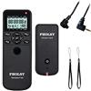 PHOLSY Timer Telecomando Fotocamera Wireless Rilascio Remoto HDR e Intervallometro per Canon R100 R8 R6ii R7 R10 90D 250D 850D 5D 6D 7D per Olympus OM-1 EM1X EM1ii EM5iii per Fuji XT3 XT4 XT5 XT30II