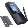 Mele PCG02 Mini PC Stick - N100 8GB 256GB, Design Senza Ventola, HDMI 4K, USB-C PD 3.0, Wi-Fi 5, Gigabit LAN, BT 5.1 - Ideale per Ufficio/Industria/IoT/Casa