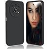 DESSEN Cover per Huawei Honor Magic 4 Lite (4G/5G) / Honor X9 5G - Silicone Custodia Antiurto Protezione Fotocamera Case Sottile e Morbida TPU Bumper Antishock Anti-Impronte, Nero