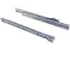 INDAUX Coppia (Set Completo 4Pz) GUIDE Scorrevoli a RULLO rotella PER estrazione CASSETTI - vari colori e misure (Nero, 600mm)