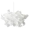 Generisch Paralume di carta nuvole può essere stile fai da te, utilizzato per attacco E14/27, accessori Bekorative lampada da terra, lampada da soffitto, lampada a sospensione, lampada di ricambio (48 cm)