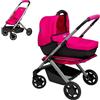 HTI Chicco - Set di carrozzina per bambole 3 in 1 per bambini, intercambiabile, con carrozzina, passeggino rivolto in avanti e modalità navicella, sistema da viaggio giocattolo per bambine dai 3 anni in
