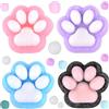 AWAVM 4 giocattoli Squishy Zampa di gatto Squishy Gatto Gatto Gigante Giocattoli Anti Stress Kawaii per Alleviare l'Ansia Fufu Taba Yoyo Squishy Giocattolo Fidget Carino per Bambini e Adulti