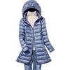 HAOLEI Piumino Trapuntato Leggero da Donna Piumino Donna 100 Grammi Ecologica Slim Invernale Ripiegabile Piumino Caldo Trapuntino Leggero Giubbotto Micropile Giubbino Elegante Tinta Unita Piumini