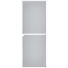 Amig - Zanzariera porta - Zanzariera regolabile con kit completo - Protezione efficace contro insetti - 100 x 220 cm - Alluminio/Fibra di vetro - Bianco/Grigio