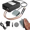 Mocoli Saldatore a Punti, Saldatrice a Punti Fai Da Te,8000W Saldatore a Punti a Batteria Portatile,Corrente Regolabile, per Set di Saldatrici a Punti,per Lamiera di Nichel da 0,1 a 0,3mm
