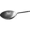 PINTINOX Wok conico in Ferro Serie Excalibur, Adatta All'induzione, Made in Italy, Diametro 34 cm