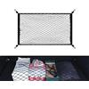 ROEOWENE Rete Bagagliaio Portaoggetti per Auto Elastico 60x40cm Universale Portabagagli Organizer Rete Portaoggetti Auto con 4 Ganci Reti Fisso Bagagli Rete da Carico Altamente per SUV,Truck,Camion
