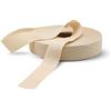 DOJA Barcelona | Nastri in Sbieco per Cucito | Rotolo di Sbieco 100m | Larghezza 30 mm | Nastro per Bordare in Poliestere | Nastro Sbieco Beige | Fettuccia Sbieco | Nastro Spina di Pesce Merceria