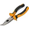 WOLFPACK LINEA PROFESIONAL Pinze bocca curva 150 mm. Acciaio DIN 5745 Pinze a punta curva, Pinze a bocca ricurva lunga,