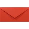 Netuno 50x busta da lettera colorata lunga rosso carta colorata formato DL 110 x 220 mm Rainbow 80g busta americana con lembo a punta