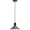 Blendend Ciondolo in ferro nero E27 senza sorgente luminosa, ideale per la decorazione di interni e ambienti moderni.