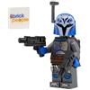 LEGO Star Wars: Minifigure di Bo-Katan Kryze con pistole gemelle e mantello