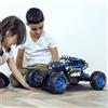 CROBOLL 1:12 Grande Macchina Telecomandata per Bambini con Funzione di Sollevamento, Auto RC 4WD Monster Truck Giocattolo Regali Fuoristrada 2.4GHz Camion RC per Tutti i Terreni(Blu)