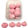 Generico Meringhette stella - 12 PEZZI (Meringhette Rosa)