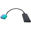MUTTIY Adattatore Bluetooth, Auto Digital Stereo Aux Audio Hands Free Call 3.5mm e USB per Becker Porsche MB Ford Becker 2234,2235 CDR 22 94-02 (BEK)