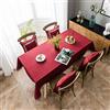 N\P NP Tovaglia in lino cotone imitazione jacquard, 80x160cm, Impermeabile Antimacchia, Protezione contro la polvere, Per tavoli rettangolari, Per la Decorazione del Tavolo da Pranzo della Cucina