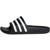adidas Adilette Aqua Slides Kids, Infradito Unisex - Bambini e ragazzi, Core Black / Cloud White / Core Black, 34 EU