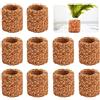 WTpin N-A WTpin 10 Pezzi Bio Filtro Acquario Ceramic Anello di Fissaggio per Piante Acquatiche, Acquario, Anelli in Ceramica, Filtro Anelli in Ceramica, per Acquari Serbatoi Stagni