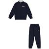 Champion Legacy Boy-Graphic Full Zip Sweatsuit Tuta, Blu (BS501), 15-16 Anni Bambini e Ragazzi
