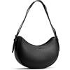 KEYLI Borsa a tracolla modello coccodrillo per donna borsa di modo frizione chiusura con cerniera borse tote con cinghie regolabili, B_nero