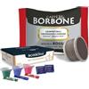 Caffè Borbone Capsule Caffè Borbone Espresso Point Miscela ROSSA compatibili + Kit Accessori