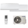 Samsung Condizionatore a muro multisplit inverter SAMSUNG LUZON S2 9+12 12000 BTU classe raffreddamento A+++, bianco