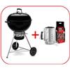 Weber Barbecue a carbonella Original Kettle D.57 + kit ciminiera WEBER