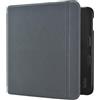 DMluna Custodia per Kobo Libra Colour,Tolino Vision Colour(2024) - Cover Protettiva Funzione Auto Wake/Sleep - Pelle Sintetica Premium, Antigraffio, Anticaduta - Nero