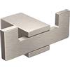 Moen BP3703BN KYVOS Doppio Appendiabiti BN, Nichel Spazzolato, S