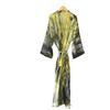 Fatto a mano Robe Vintage In Cotone Tie Dye Indiano Per Donne Boho Maxi Lungo Kimono Pigiama